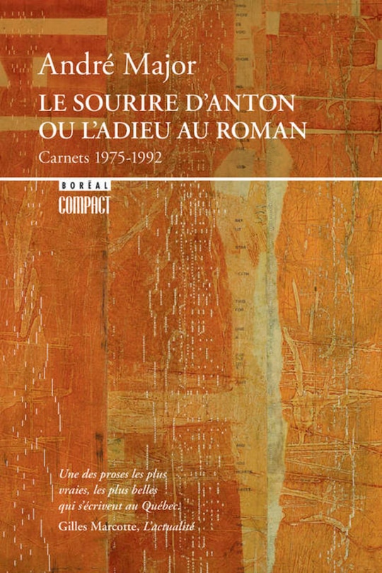 Couverture_Le sourire d'Anton, ou, L'adieu au roman