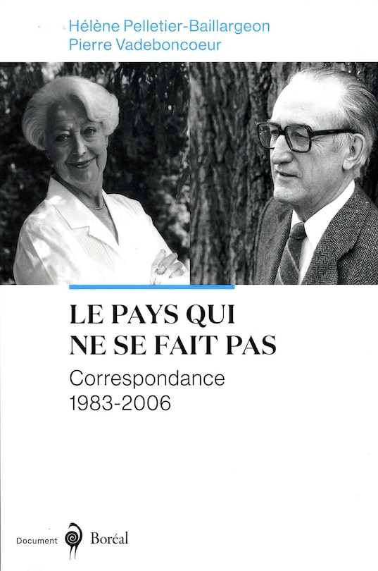 Front cover_Le pays qui ne se fait pas