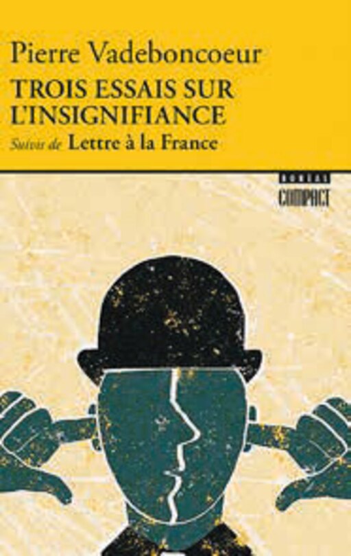 Couverture_TROIS ESSAIS SUR L'INSIGNIFIANCE