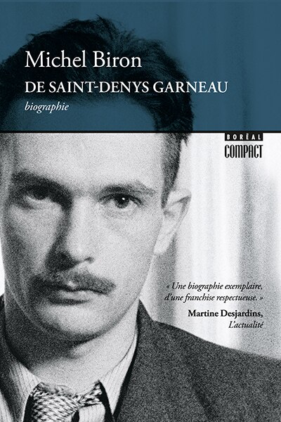 Couverture_De Saint-Denys Garneau