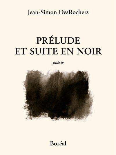 Front cover_Prélude et suite en noir