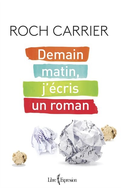 Couverture_Demain matin, j'écris un roman
