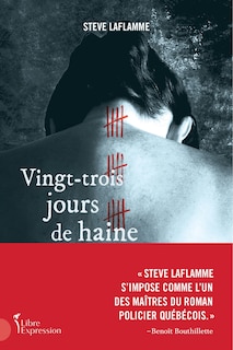 Couverture_Vingt-trois jours de haine