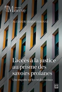 Front cover_L' accès à la justice au prisme des savoirs profanes