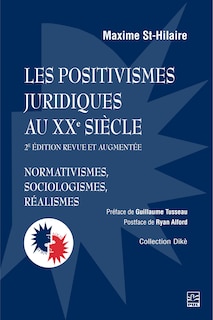 Couverture_Les positivismes juridiques au XXe siècle