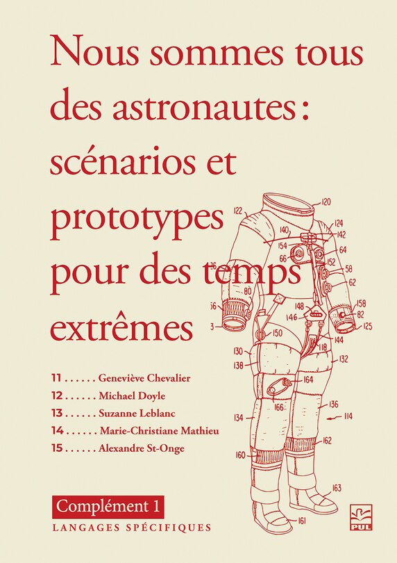 Couverture_Nous sommes tous des astronautes :Scénarios et prototypes pour des temps extrêmes : Complément 1: langages spécifiques