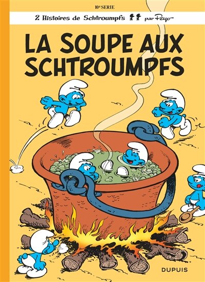 Front cover_La soupe aux Schtroumpfs