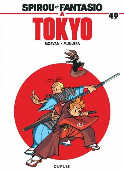 Couverture_Spirou et Fantasio à Tokyo