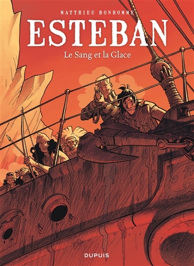Front cover_Esteban, Vol. 5. Le sang et la glace