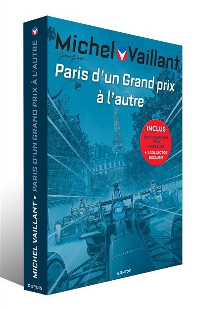 Fourreau Michel Vaillant: Paris, d'un Grand prix à l'autre