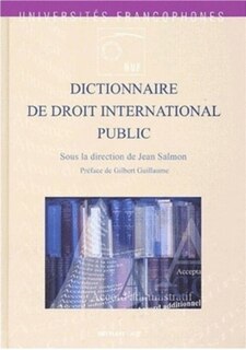 Front cover_Dictionnaire de droit international public
