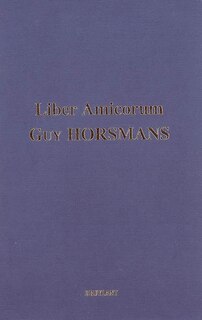 Front cover_Liber amicorum Guy Horsmans