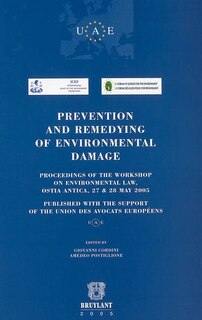 Front cover_Prevention and remedying of environmental damage