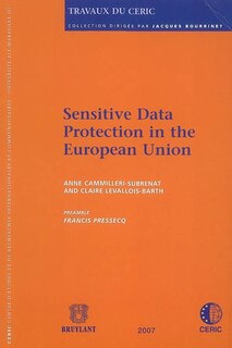 Front cover_Sensitive data protection in the European Union