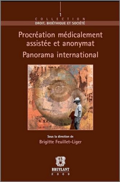 Front cover_Procréation médicalement assistée et anonymat