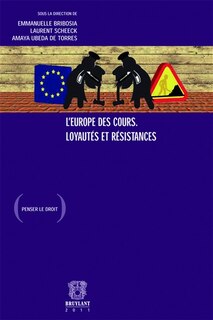 Front cover_L'Europe des cours : loyautés et résistances