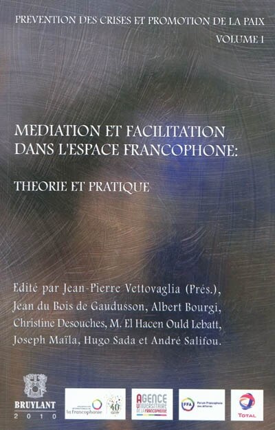 Couverture_Médiation et facilitation dans l'espace francophone