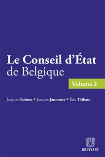 Couverture_Le Conseil d'Etat de Belgique, Vol. 2