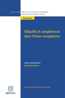 Front cover_Objectifs et compétences dans l'Union européenne