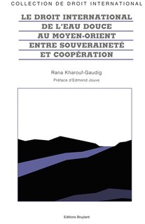 Couverture_Le droit international de l'eau douce au Moyen-Orient