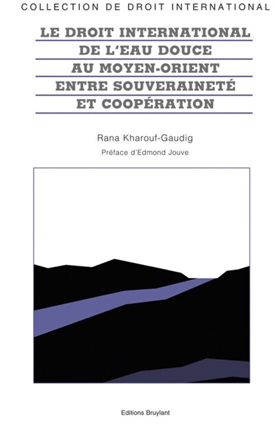 Couverture_Le droit international de l'eau douce au Moyen-Orient