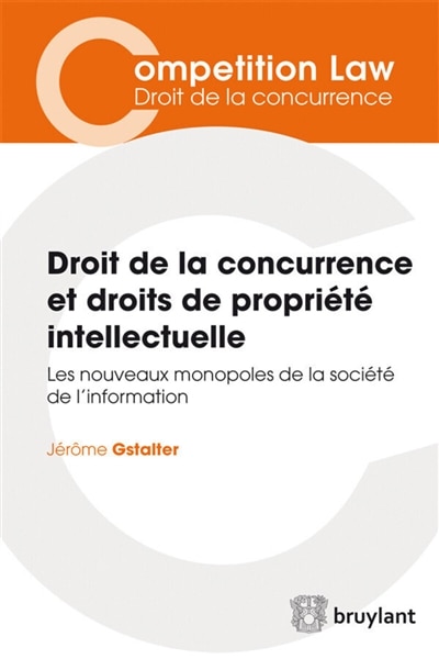 Front cover_Droit de la concurrence et droits de propri&eacute;t&eacute; intellectuelle