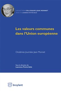 Front cover_Les valeurs communes dans l'Union européenne