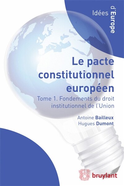 Front cover_Fondements du droit institutionnel de l'Union
