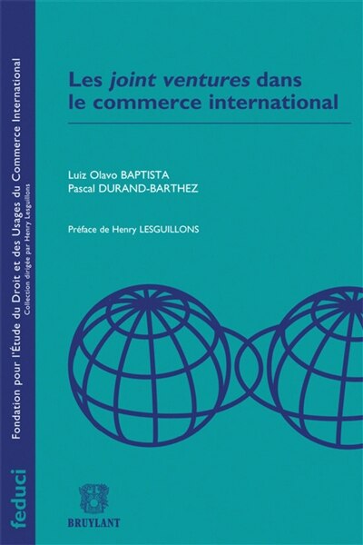Front cover_Les joint-ventures dans le commerce international
