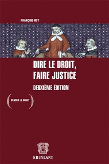 Front cover_Dire le droit, faire justice