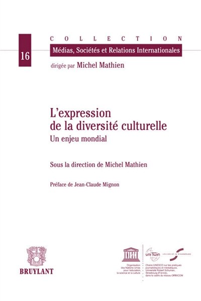 Couverture_L' expression de la diversité culturelle