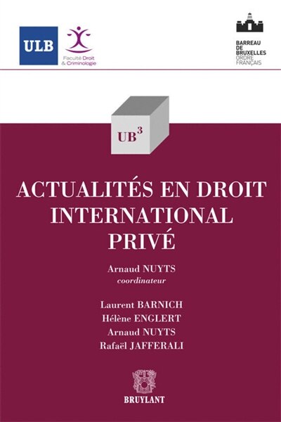 Couverture_Actualités en droit international privé