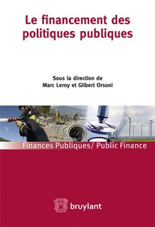 Front cover_Le financement des politiques publiques