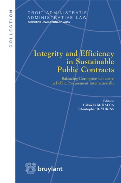 Front cover_Integrity and efficiency in sustainable public contracts