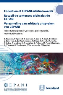 Front cover_Collection of CEPANI arbitral awards