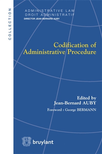 Front cover_Codification of administrative procedure