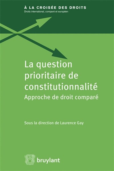 Front cover_La question prioritaire de constitutionnalité