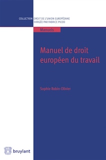 Front cover_Manuel de droit europ&eacute;en du travail