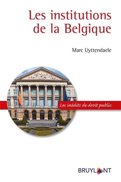 Front cover_Les institutions de la Belgique