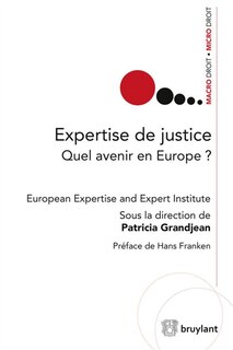 Front cover_Expertise de justice