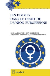 Front cover_Les femmes dans le droit de l'Union européenne