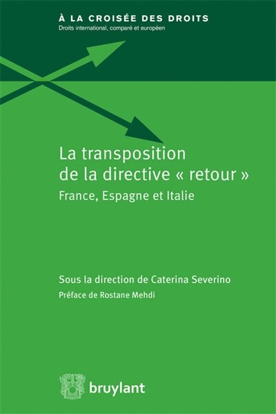 Front cover_La transposition de la directive retour