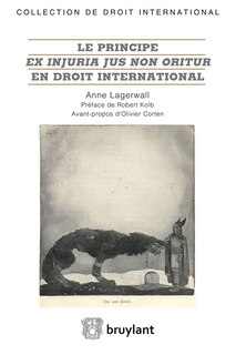 Couverture_Le principe ex injuria jus non oritur en droit international