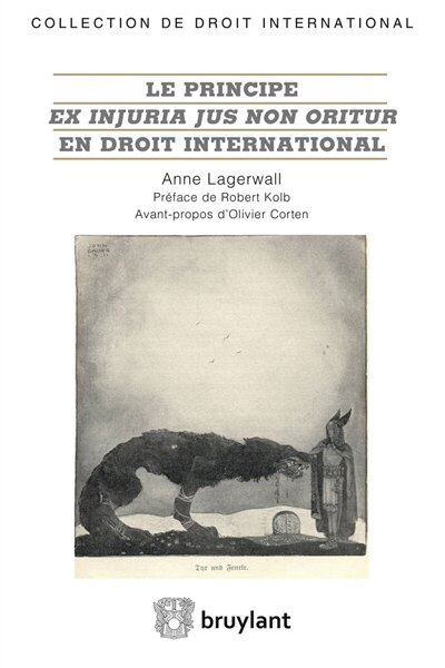 Couverture_Le principe ex injuria jus non oritur en droit international