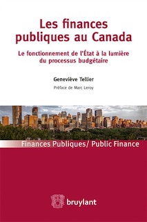 Front cover_Les finances publiques au Canada