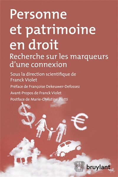 Front cover_Personne et patrimoine en droit
