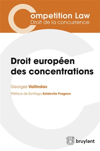 Front cover_Droit européen des concentrations