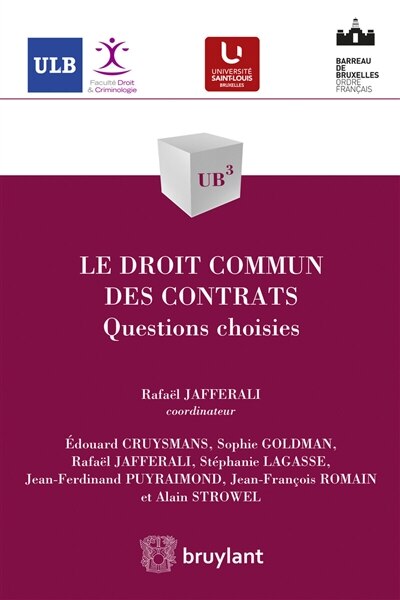 Couverture_Le droit commun des contrats