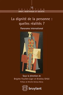 Front cover_La dignité de la personne