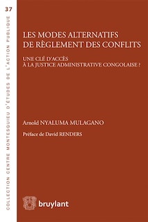 Couverture_Les modes alternatifs de règlement des conflits